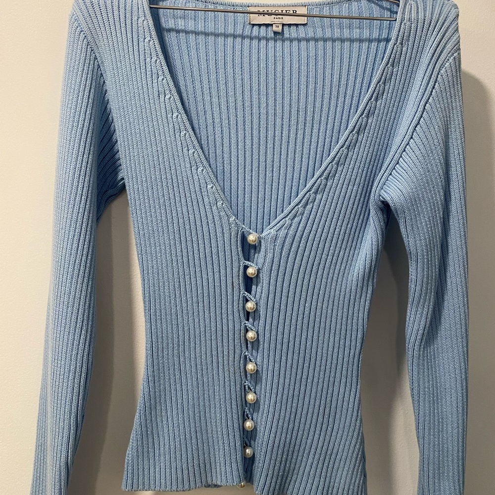 Musier Paris Blue Pearl Sweater